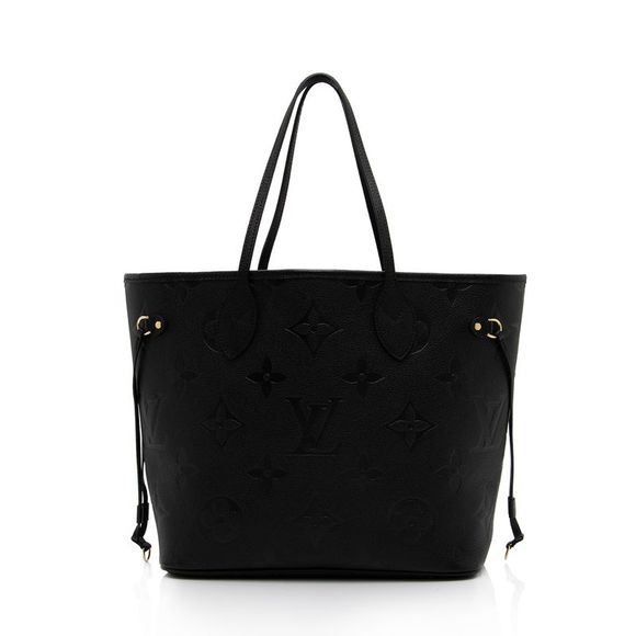 Louis Vuitton Giant Monogram Empreinte Neverfull MM Tote - Picture 3 of 10